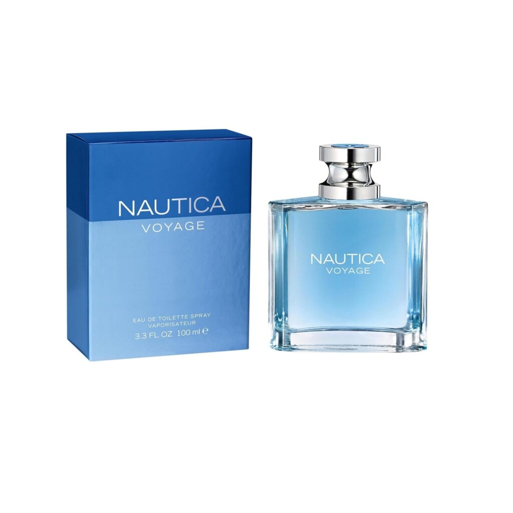 Nautica Voyage Men’s Cologne with Fresh Aquatic and Woody Notes